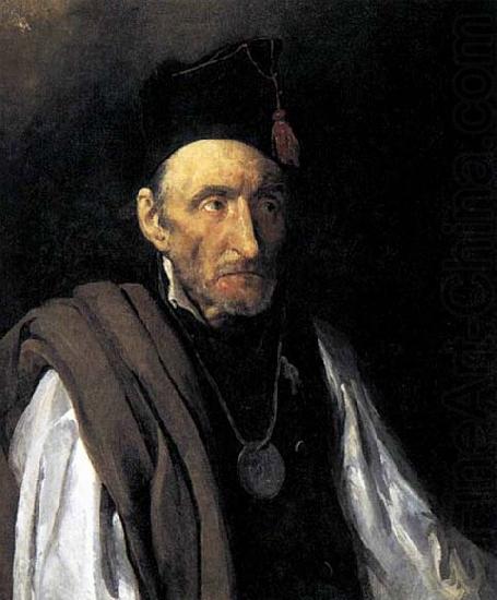 Theodore   Gericault Man with Delusions of Military Command china oil painting image